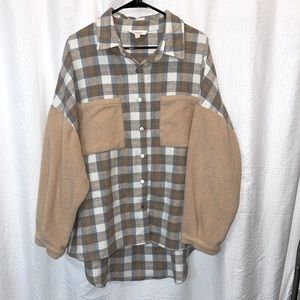 Peach Love Flannel